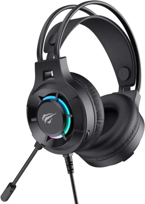 CASQUE GAMER HAVIT H2049D 3.5 MM RGB BLACK/WHITE