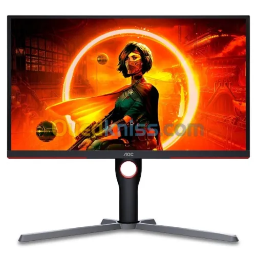 ECRAN AOC U27G3X IPS 27" 4k 3840-2160 UHD HDR 400 1MS 160Hz ADJUSTABLE STAND