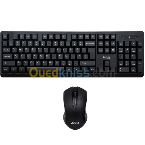 CLAVIER + SOURIS SAN FIL JEDEL WS736