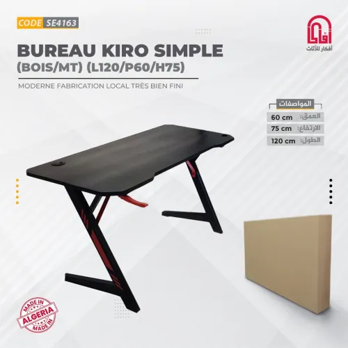 Bureau KIRO SIMPLE 120 cm