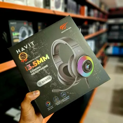 CASQUE GAMER HAVIT H2042D 3.5MM + RGB - ANTI-CASSE