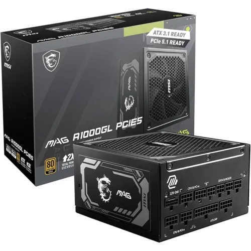 ALIMENTATION MSI MAG 1000W 80+ GOLD