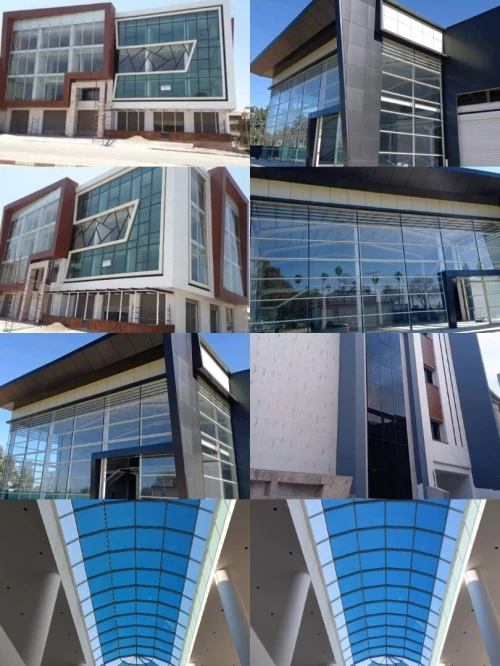 Mur rideaux alucoband façade