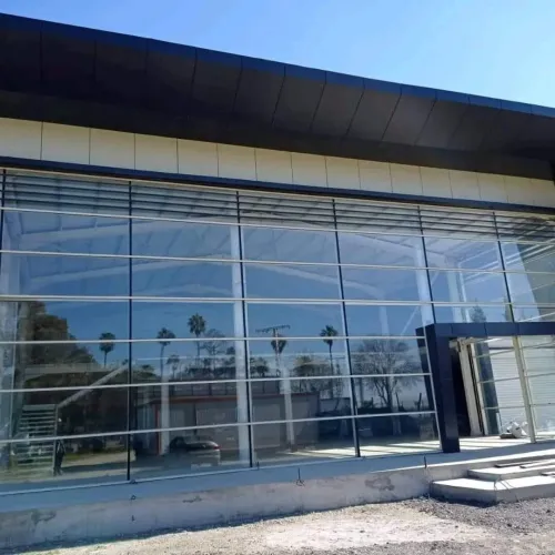 Mur rideaux alucoband façade