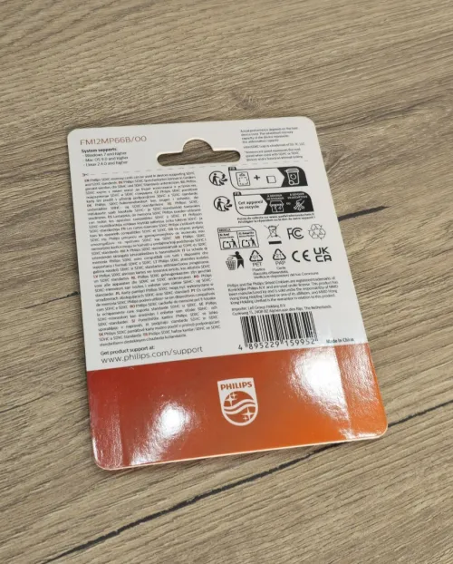 Philips Carte Mémoire microSDXC 128GB Haute Performance