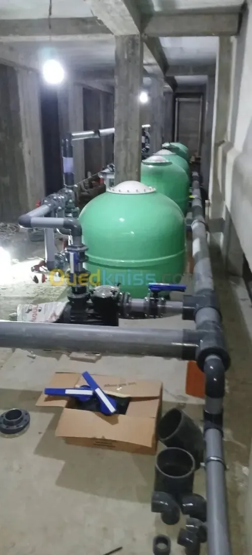 بناء المسابح construction piscine,mosaique margelle piscine robot la Pierre,échelles,Matériels