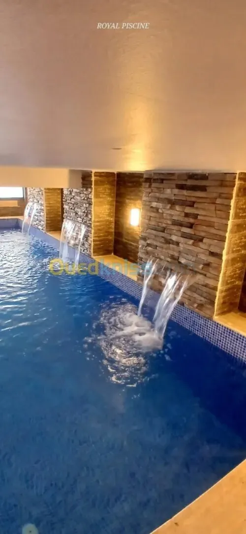 بناء المسابح construction piscine,mosaique margelle piscine robot la Pierre,échelles,Matériels