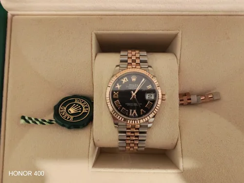 Rolex Datejust 31  Oyster, 31 mm, acier Oystersteel et or Everose Référence 278271