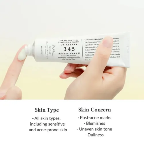 Dr. Althea - 345 Relief Cream - Soin complet post-acnéique