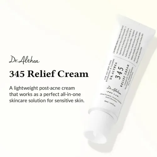 Dr. Althea - 345 Relief Cream - Soin complet post-acnéique