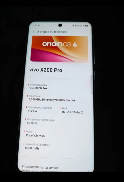 Vivo X200 pro Version global (CE)