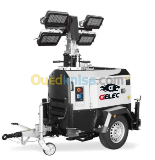 GIRAFE LUMINEUSE 6 KVA - TOURS D'ECLAIRAGE