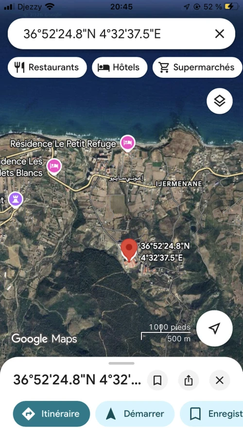 Vente Appartement F2 Tizi Ouzou Azeffoun