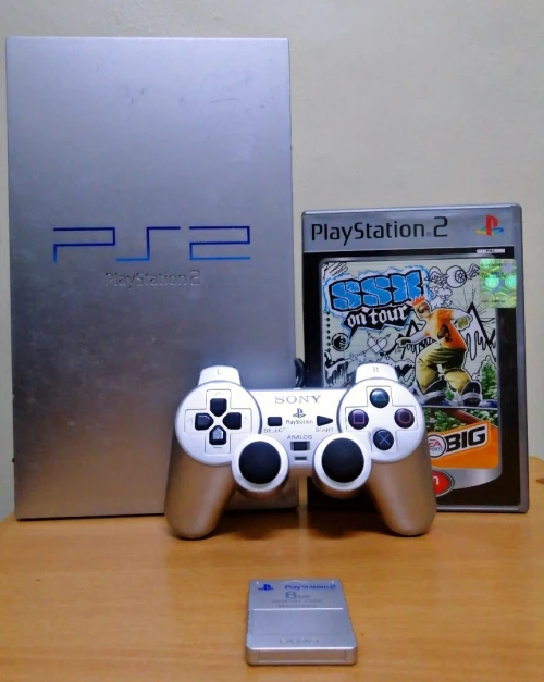 PS2 Fat Silver Edition