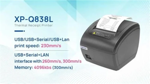 IMPRIMANTE TICKET XPRINTER XP-Q838L USB/RG45