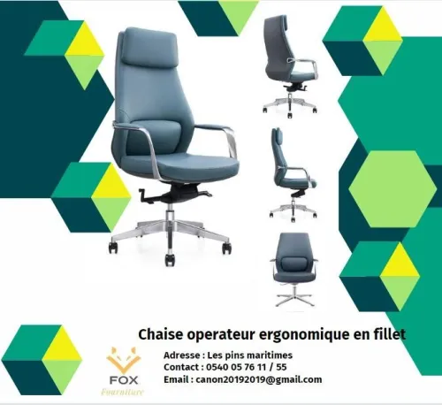Fauteuil et chaise PDG