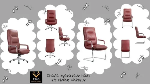 Fauteuil et chaise PDG