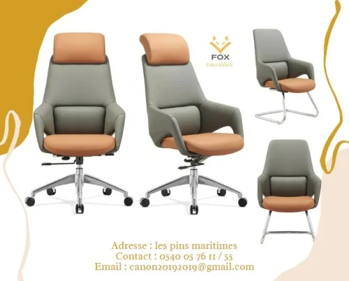 Fauteuil et chaise PDG