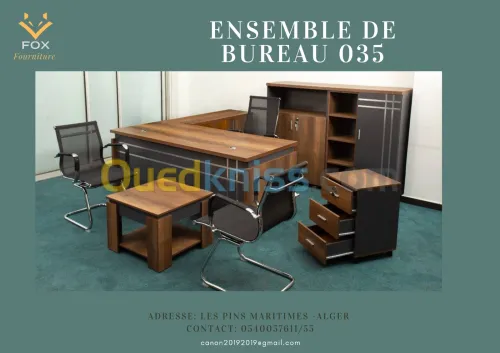 Ensemble de bureaux directeur