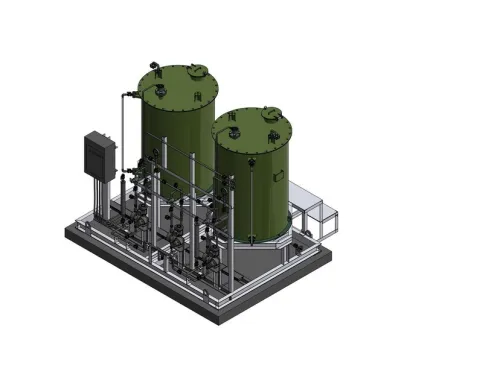 fabrication des skid d'injection inhibiteur de corrosion, tests hydrostatiques, anti-belier,