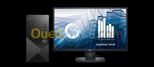 PC de Bureau Dell Vos 3910-N, Intel i7-12700, 4GB, 512 SSD, WIFI, 20", VGA, Display Port