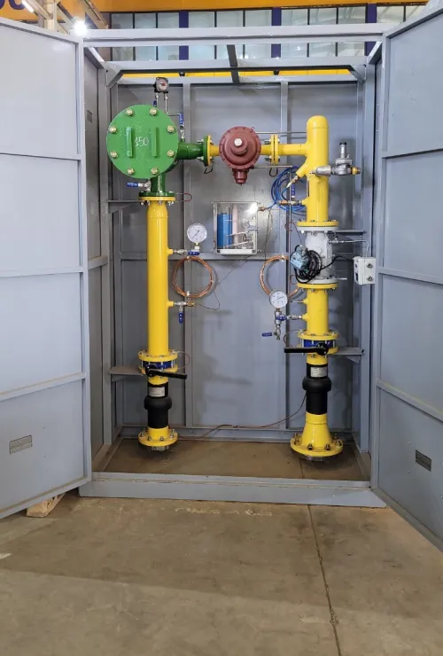 Poste de détente GAZ type chaufferie homologué par SONELGAZ 