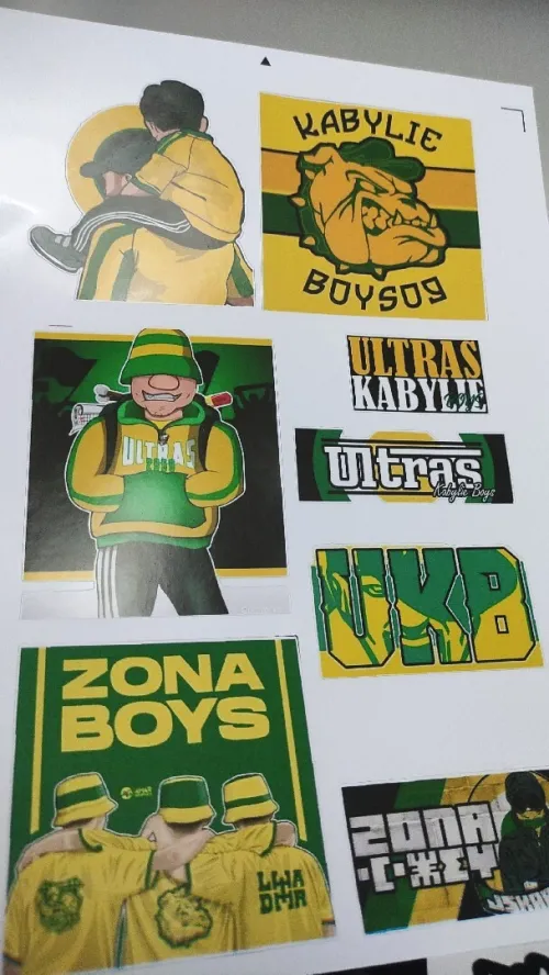 Stickers ملصقات foot DZ