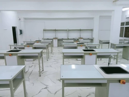 Paillasse scolaire / table scientifique