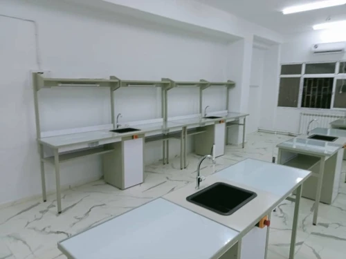 Paillasse scolaire / table scientifique