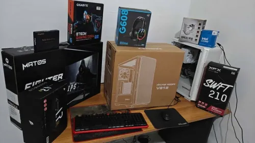 PC GAMER COMPLET + Pack Gamer + Écran MATOS Gaming 25'' 180hz