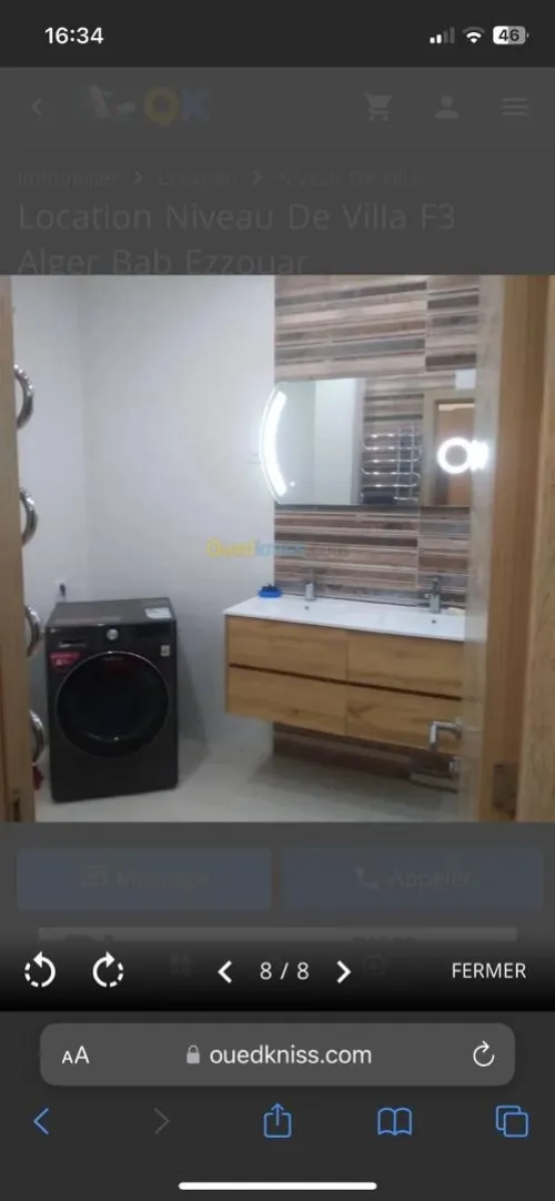 Location Appartement Alger Bab ezzouar