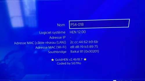 Ps4 slim 2 to de stockage flashé 18 jeux installé