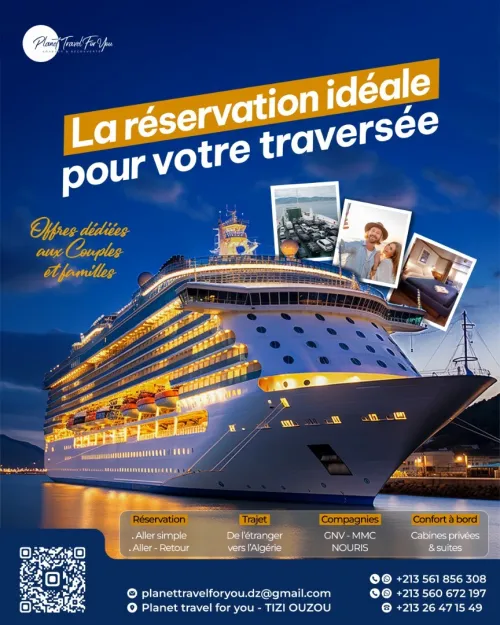 réservation bateaux MMC nourris el bahr Corsica gnv Balearia