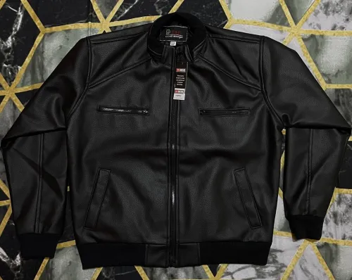 Veste faux cuir