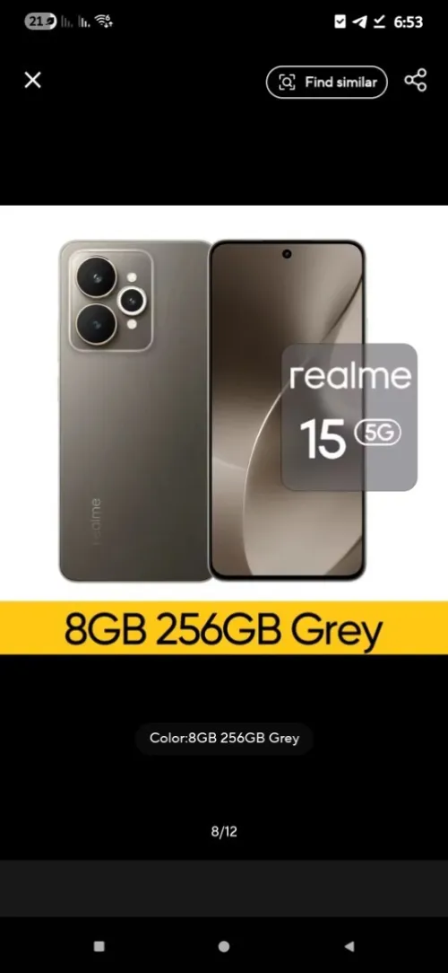 Realme Realme 15 5g global 8/256