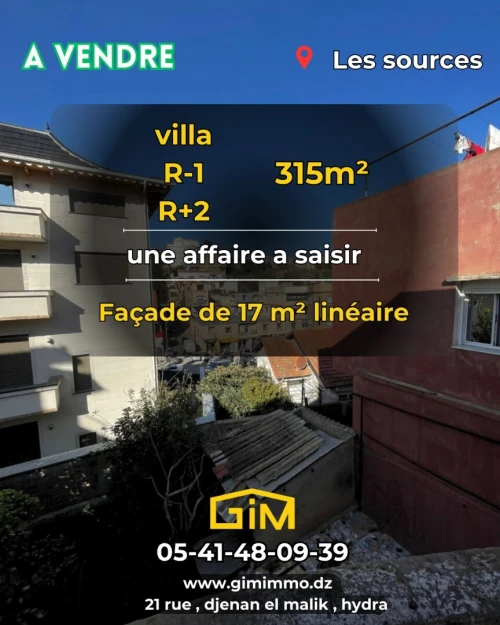 Vente Villa Alger Bir mourad rais