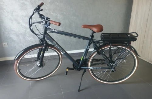 Minerva E-city E-Power vélo électrique homme moteur central noir