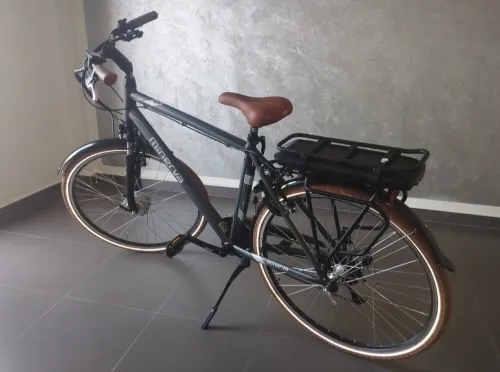 Minerva E-city E-Power vélo électrique homme moteur central noir