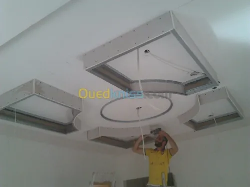 placoplatre ; peinture et decorations