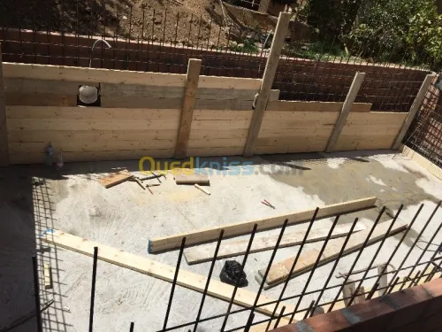 Réalisation et aménagement de piscine