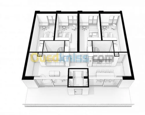 Architecture Rendu  3D réaliste.
