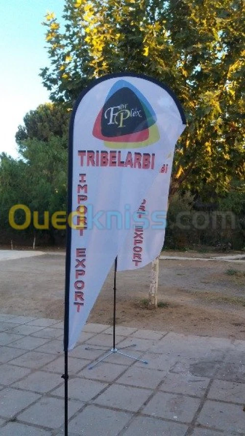 Drapeaux Flags  résiste le vent a 100%