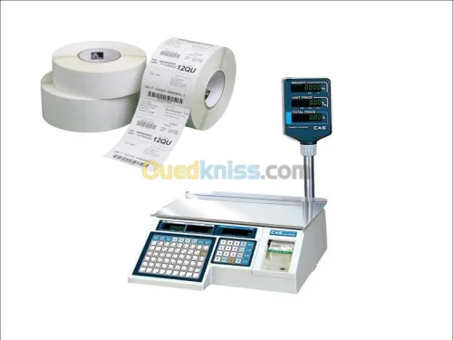 Rouleau  étiquette pour Balance 