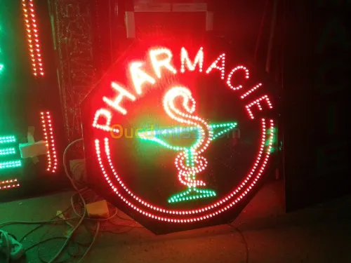 Enseignes LED ,CADUCEE , PHARMACIE....