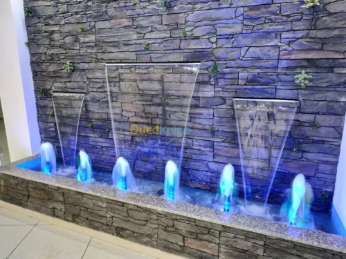 conception et réalisation de jet d'eau,fontaine et piscine 