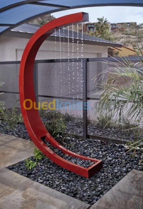 conception et réalisation de jet d'eau,fontaine et piscine 