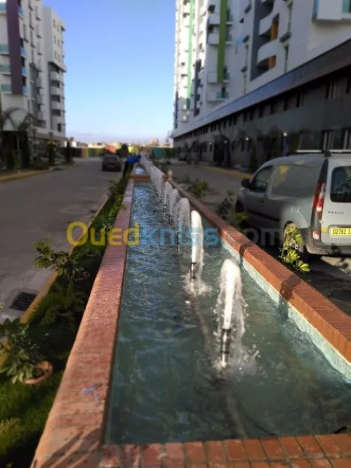 conception et réalisation de jet d'eau,fontaine et piscine 