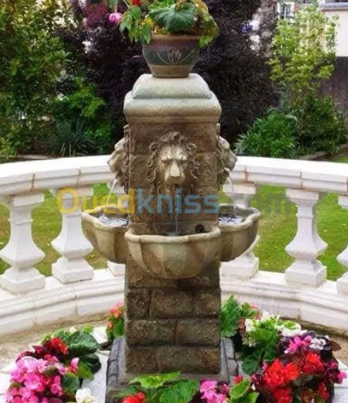 conception et réalisation de jet d'eau,fontaine et piscine 