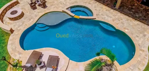 conception et réalisation de jet d'eau,fontaine et piscine 