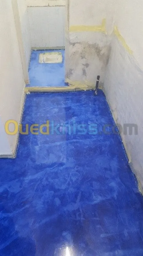 Résine époxy polyuréthane et métalliqu